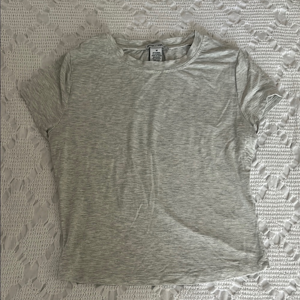 Gray Short Sleeve T-Shirt